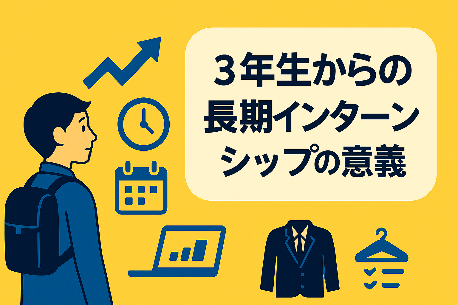 3年生からの長期インターンシップの意義