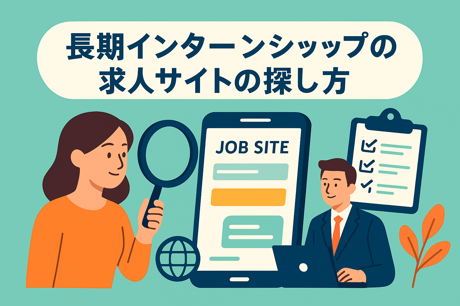 長期インターンシップの求人サイトの探し方