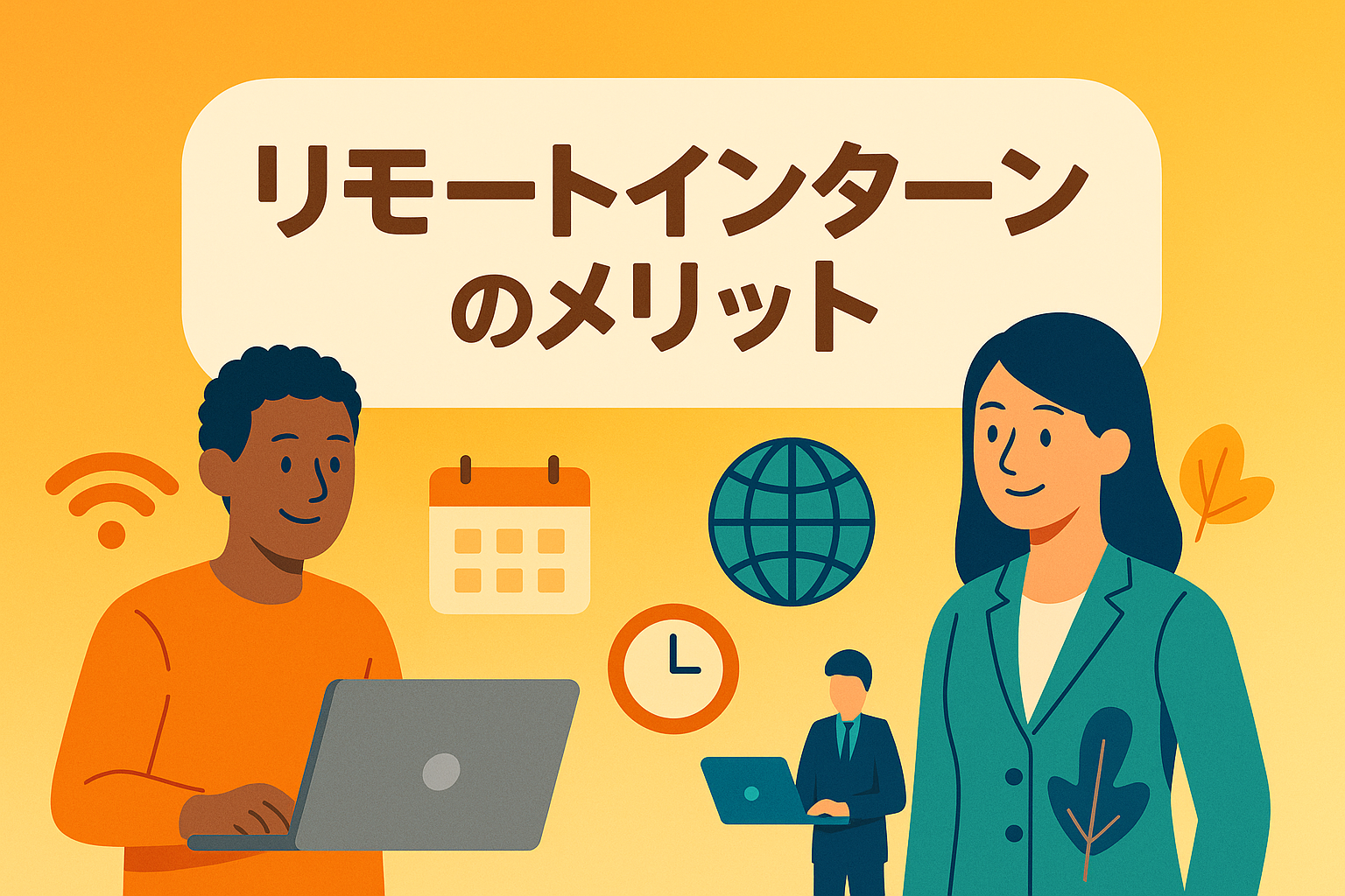 リモートインターンのメリット